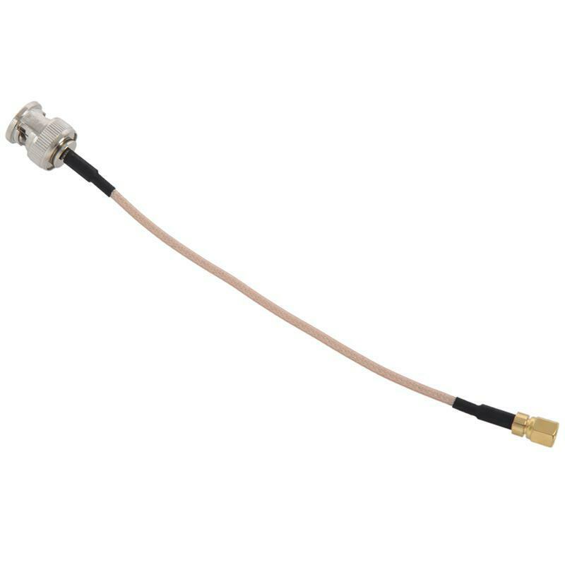 RG316 6inch RF pigtail BNC male plug pin to SMC female straight Cable jumpe C2V5