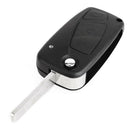 folding shell 3 button remote for CLE PANDA DOBLO FIAT PUNTO BRAVO