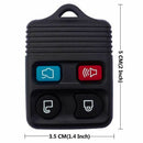 2Pcs Key Replacement Keyless Entry Remote Control Key Fob Clicker Transmitt