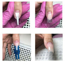Fibernails fiber glass to acrylic nail salon uÃ±as councils herramienta 10g