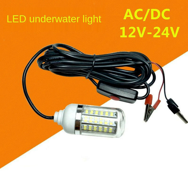 12V LED GREEN UNDERWATER SUBMERSIBLE NIGHT FISHING LIGHT with 5m Power Cord