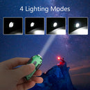 XP-G2 S3 Portable LED Flashlight 360LM USB Charging Keychain Torch for Camping