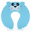 C-Shaped Foam Door Guard Anti-Slam Animals 4 Pack L5I9