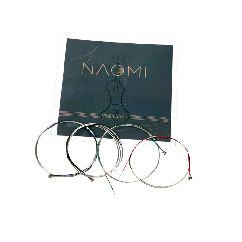 1 Set Of 4/4 3/4 Nickel String Violin Unique Gift For