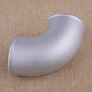 Car Exhaust 2.5" 63mm Cast Aluminum Elbow 90 Degree Pipe Tube Tight Bend Mandrel
