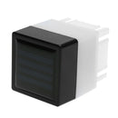 Solar Power LED Lamp Fence Post Cap Garden Yard Square Home Light  Waterproof