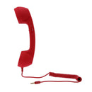 Retro Anti-radiation Phone Call Receiver 3.5 MM Socket Handset (Red)