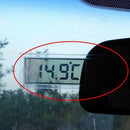 Car Truck LCD Digital Temperature Sensor In/ Outdoor Thermometer Suction CupW1I3