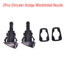 2Pcs Windshield Washer Water Nozzle Spray For Chrysler Dodge Ram 5116079AA lA3C