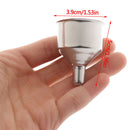 Stainless Steel Mini Spice Herb Perfume Bottle Filler Metal Liquid Flask F Ew