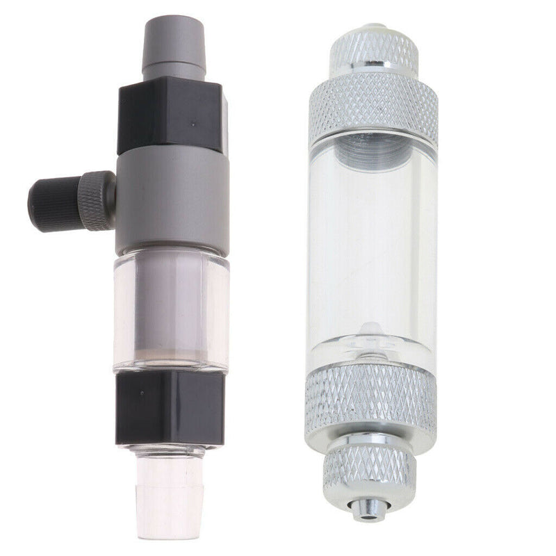 2x Tube Connect Aquarium CO2 Diffuser Carbon Dioxide Generator Bubble Counter