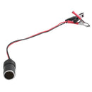 Car Battery Terminal Clip-on Cigarette Lighter Power Socket Adaptor 12v Cam