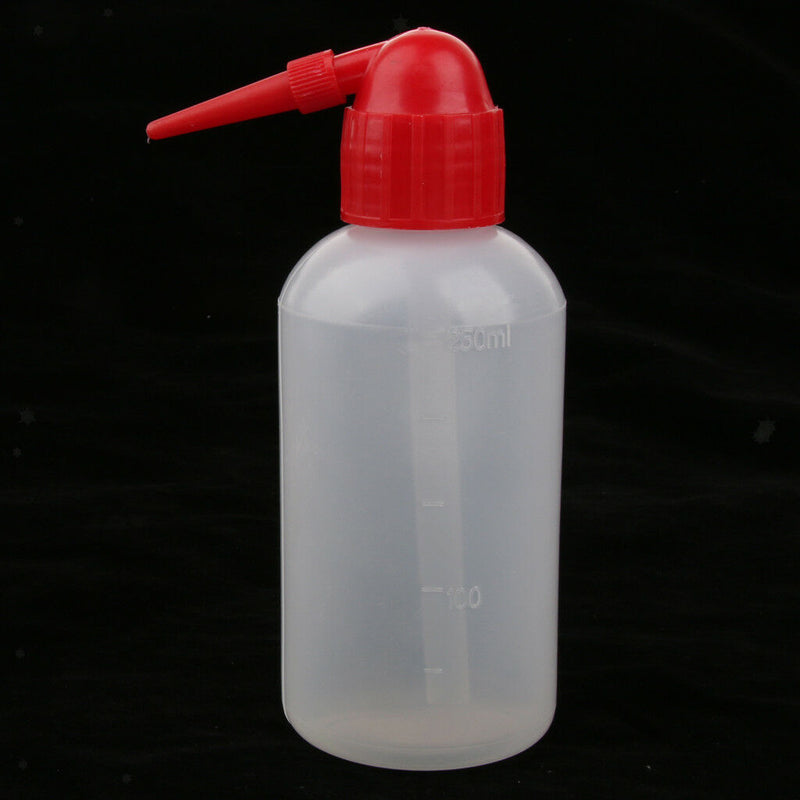 250ml Laboratory Tattoo Wash Squeeze Bottle & Graduation, Food Grade Plastic