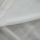 2pcs Patio Door White Chiffon Sheer Curtain Bedroom