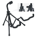 Metal Folding Guitar Ukulele Stand Tripod Holders Universal for Bass Guitars