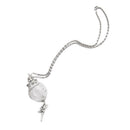 Dandelion angel pendant handwork glass mini bottle wishes necklace bottle S1J1