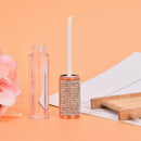 Crystal Rhinestone Lip Gloss Tubes Bulk with Wand Empty Lipstick Bottles 5ML Ew