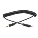 Shutter Release Cable S2 2.5mm Jack, Remote Trigger Spring Cord Wire for Sony