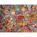 5D DIY Full Drill Diamond Painting Colorful Circles Cross Stitch Embroidery
