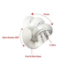 7 LED Adjustable Motion Activated Sensor Light Rotation Cordless Wall Lamps