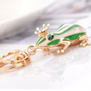 Fashion Holder Car Handbag Green Chic The Prince Jewelry Keyring Keychain K W1X3
