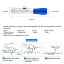 Delicate Embroidery Pen Punch Needle Set Knitting Sewing Crafts Set DIY Too F2Z8