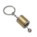 Creative Auto Tuning Part Gearshift Turbo Key Chain Car Turbine Keychain Keyring
