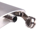 Stainless 18oz Hip Drink Liquor Whisky Alcohol Flask Screw Cap Funnel Cap