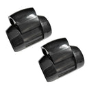 2Pcs Adjustable Quick Release Nylon Clamp Buckle for Paddle Shaft Black