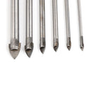 6Pcs 3-10Mm Ceramic Tile Bit Diamond Glass Hard Tiles Spade Drill Ground Ca G9K6