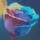 5D DIY Full Drill Diamond Painting Colorful Rose Cross Stitch Embroidery