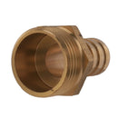 Brass 20 mm hose connection for external thread Compressed air coupling / c