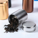 Aluminum Sugar Coffee Tea Tin Jar Candy Sealed Can Gift Box Green