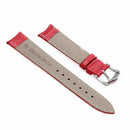 Strap Leather strap Color Rose red Replacement for Fashion Watch 18mm A8E7