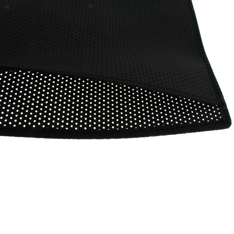 Cat Anti-Tracking Litter Mat Pad Cat Feeding Mat Floor Protection Black