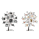 DIY Family Photo Frame Lucky Tree Wall Decals Art Home Decor Wall Stickers