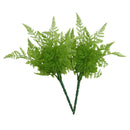 2Pcs Plastic Artificial Grass Leaves Fern Flower Arrangement Wedding Decor