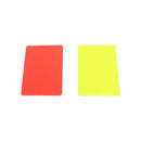 2PCS Referee Cards Red Yellow Football Sport Wallet Notebook Pencil Soccer Refs