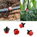 90Pcs/Lot Irrigation Sprinklers 1/4Inch Adjustable Micro- Drip Irrigation W