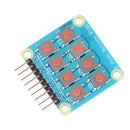 Matrix 8 Keypad Keyboard Board Module 8 Button Tactile Switch for Arduino b+