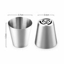 6Pcs/Set Russian Tulip Icing Piping Nozzles Stainless Steel Pastry Cake TooS Ew