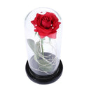 Beauty And Beast Eternal Flower Rose With Led Wedding Decoration Artificial