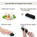1 Pcs Garlic Peeler Garlic Silicone Peeling Tube Garlic Press Kitchen Gadget Gw