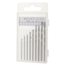 11pcs Hand Drill Pin Vise Set Twist Drill Bits Rotary Tools for DIY Drilling