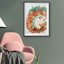 5D DIY Special Shaped Diamond Painting Beauty Cross Stitch Mosaic Kit Decor