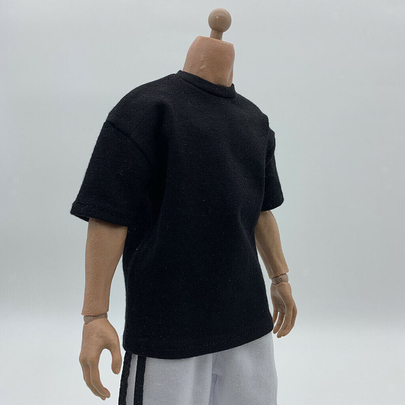 2x 1/6 Short Sleeve T-shirt for 12inch  Male Figures Dress-Up Accs