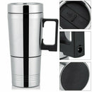 Car Heating Kettle, Simple 12V 300Ml Portable in Car Coffee Maker Tea Pot V G8O3