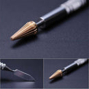 Dual Head Leather Edge Oil Dye Paint Pen Applicator Paint Roller Leather Craft