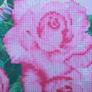 DIY 5D Diamond Embroidery Pink Rose Painting Cross Stitch Craft Home Decor