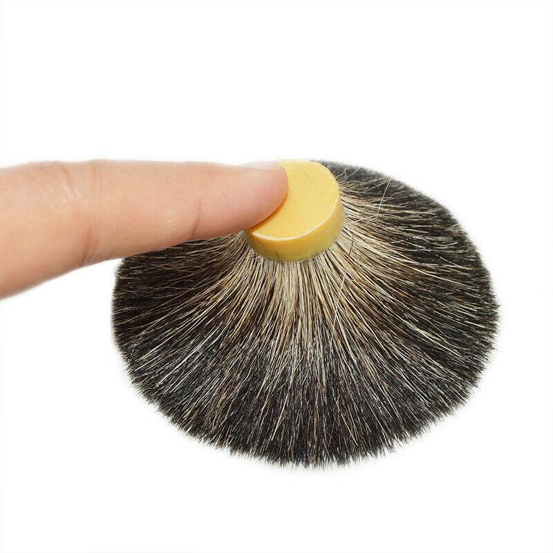 Black Mane Shaving Brush Knot for Diy Shaving Handle Size 22/65Mm Hu Brush  C9B3